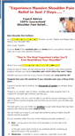 Mobile Screenshot of exercisesforshoulderpain.com